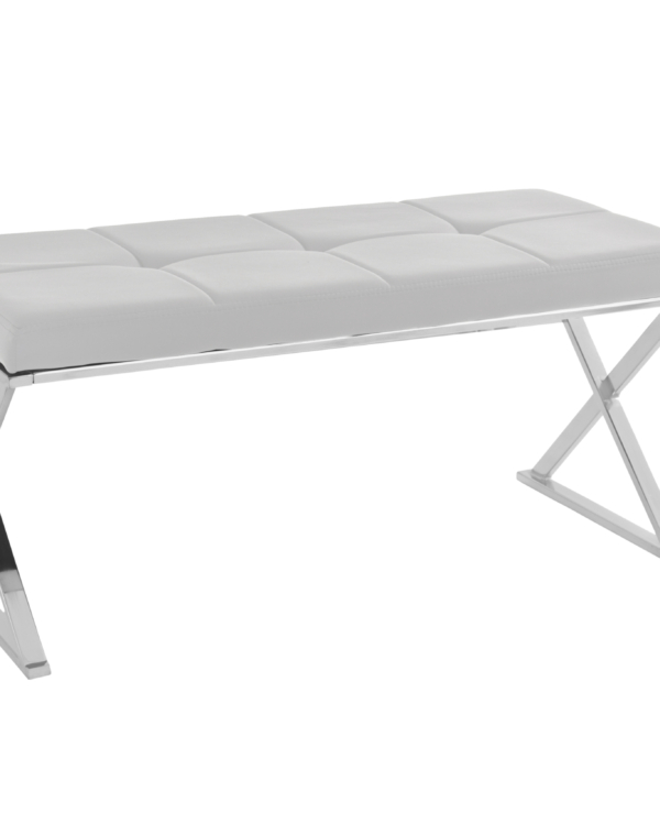 TABURETE CROSS BLANCO